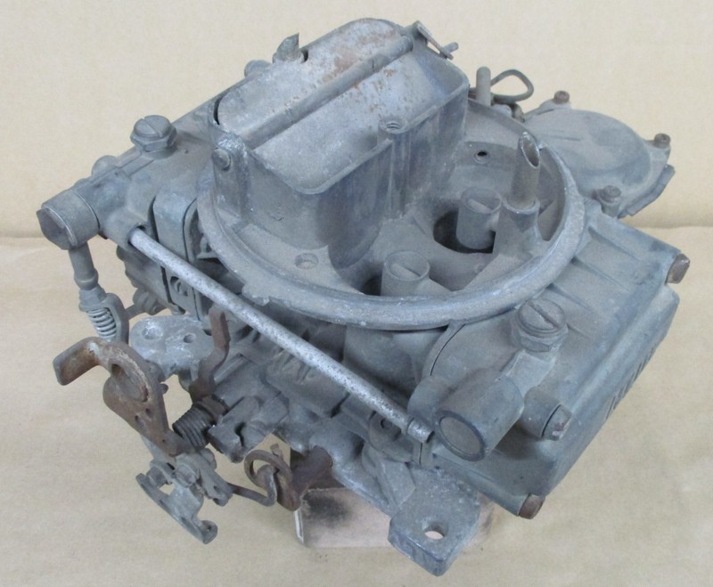 USED 4 BARREL HOLLEY 4160 SERIES CARBURETOR 7985 2259 600 CFM VACUUM SECONDARY