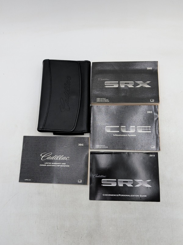 2015 Cadillac SRX Owners Manual Navigation System With Case Free Shipping