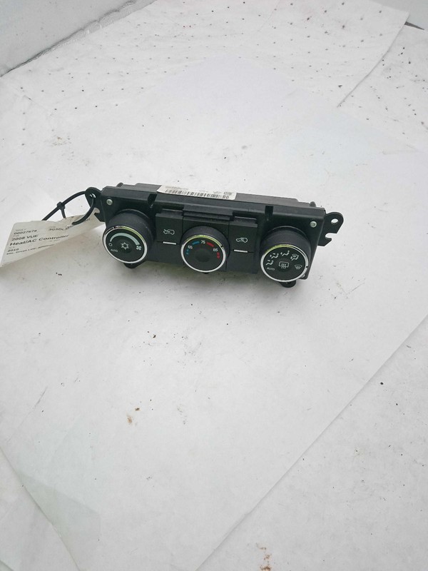 Used A/C Selector Switch fits: 2008 Saturn Vue automatic control opt C68 US Grad