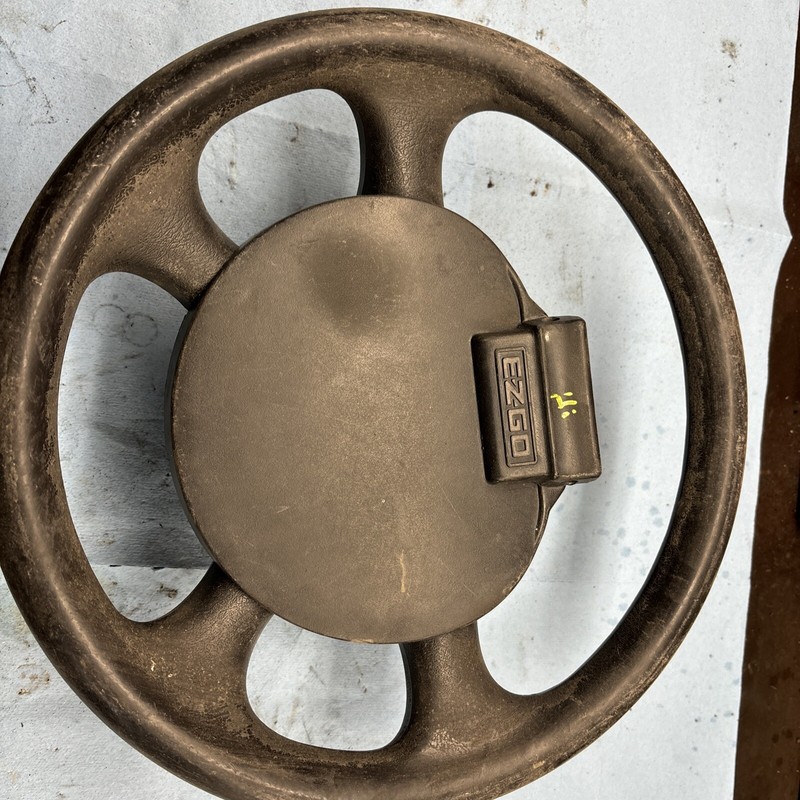 2001 EZGO Txt Golf Cart Steering Wheel Good