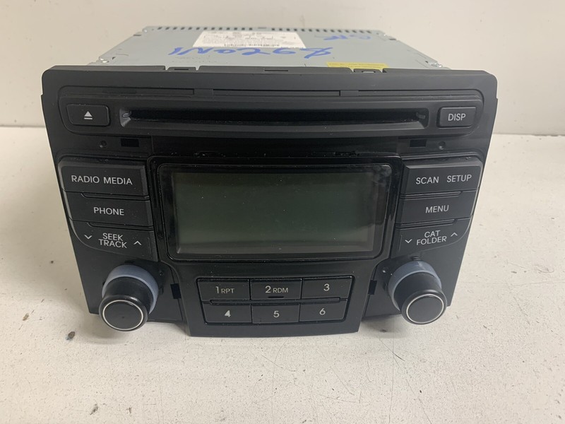 2012-2014 Hyundai Sonata NON-NAV NON-Hybrid Radio Stereo CD Player 96180-3Q700