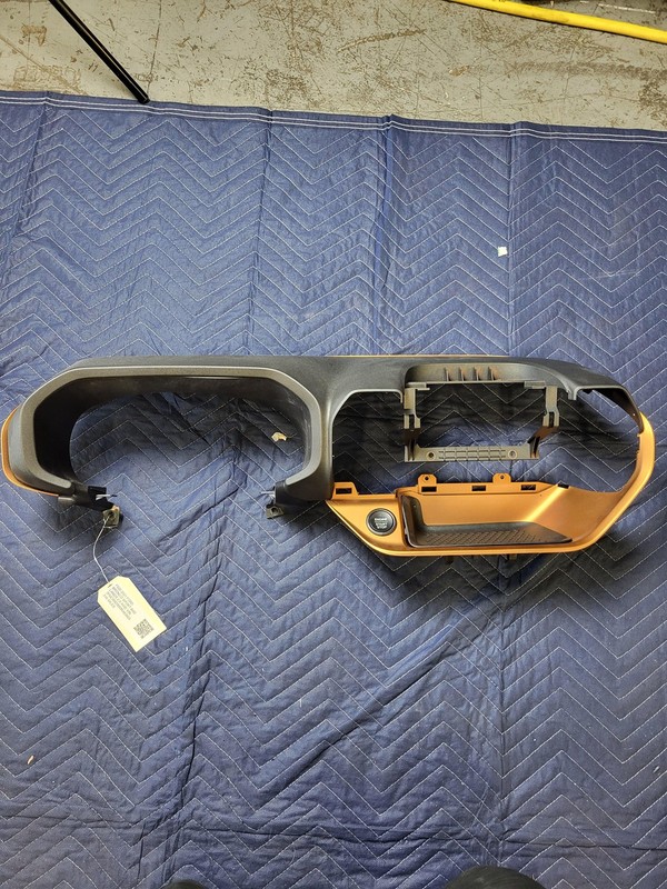 Used Oem Ford Dash Left Trim Panel & Cluster Bezel 2021-2022 Ford Bronco Sport