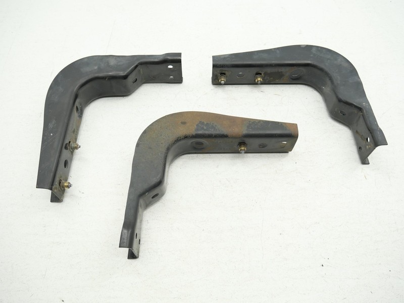 Used Driver Passenger LH RH Running Board Mount Set 2004-2015 Nissan Armada OEM