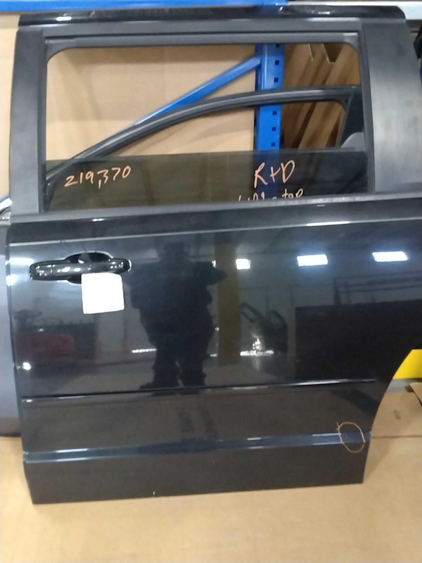 2012 Dodge Caravan Left Door Black PW PL 4DR Van OEM Used Part 290754
