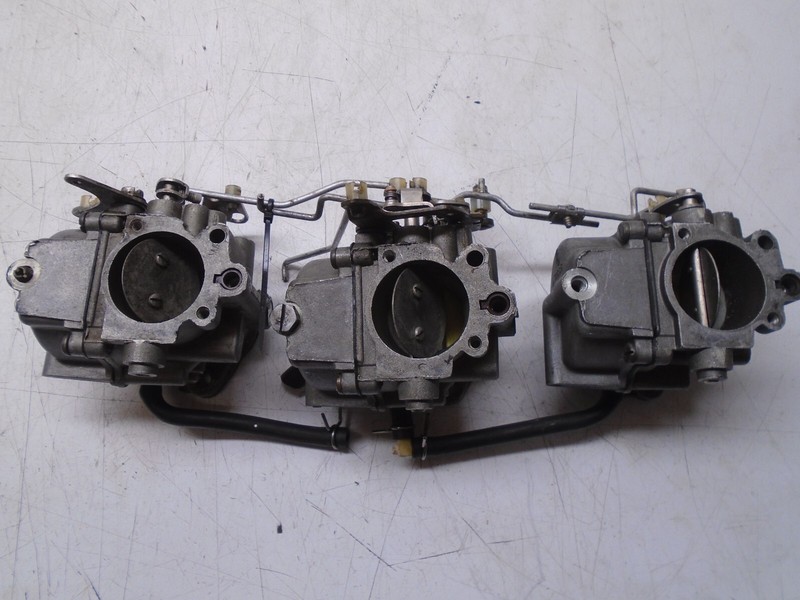 CB5b OMC Johnson EvinrudeCarburetor Set 385128 385129 385130