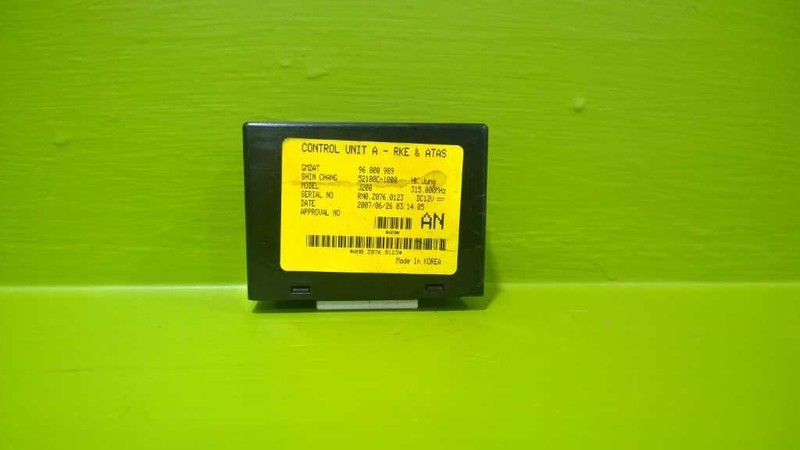 07 08 FORENZAANTI LOCK MODULE OEM 3863-17