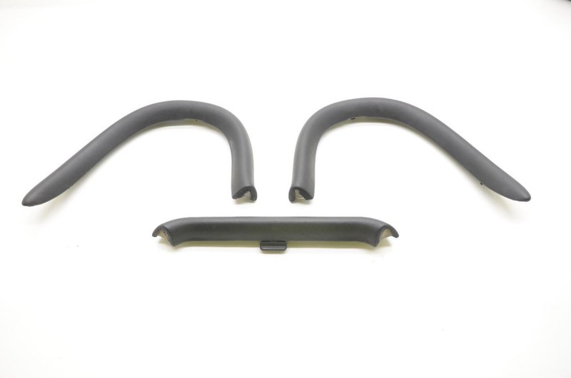 97-04 Porsche Boxster 2.7L Set of 3 Roll Bar Cover Trims 986580521
