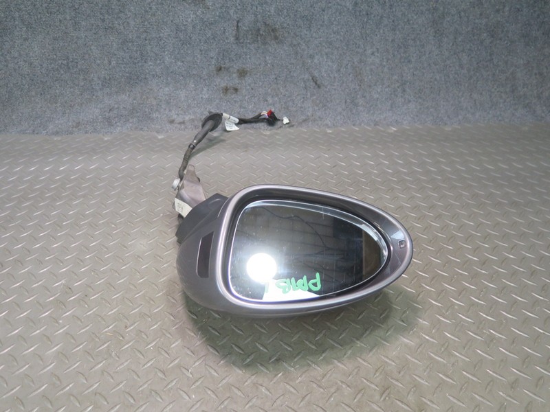 2015-2018 PORSCHE MACAN LEFT EXTERIOR SIDE VIEW MIRROR W/ BLIND SPOT 95B857507F