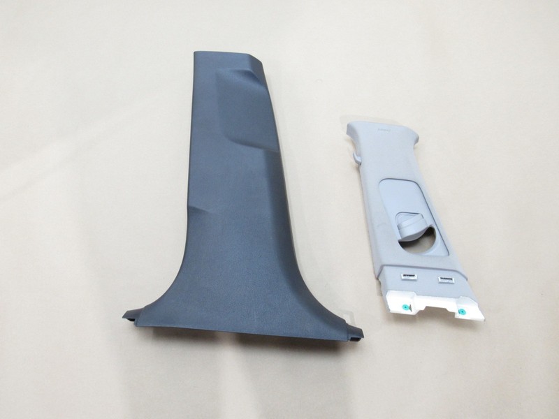 Genesis G80 2017 Front Left Driver Upper Lower B Pillar Cover Trim Panel 16-20 >
