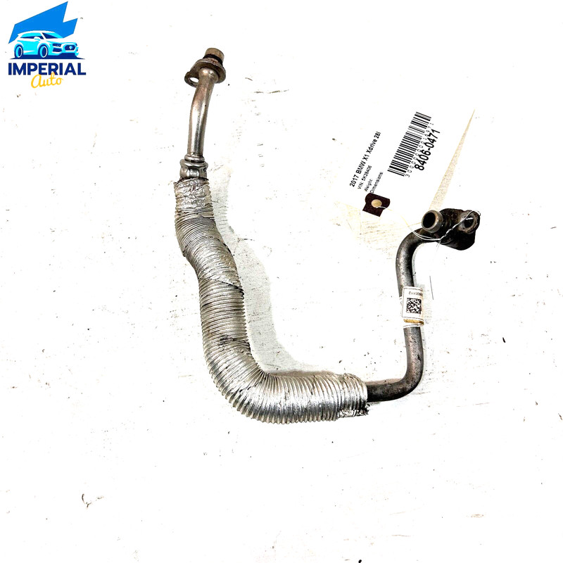 BMW X1 F48 2016-2019 2.0L TURBOCHARGER OIL INLET HOSE TUBE PIPE LINE OEM