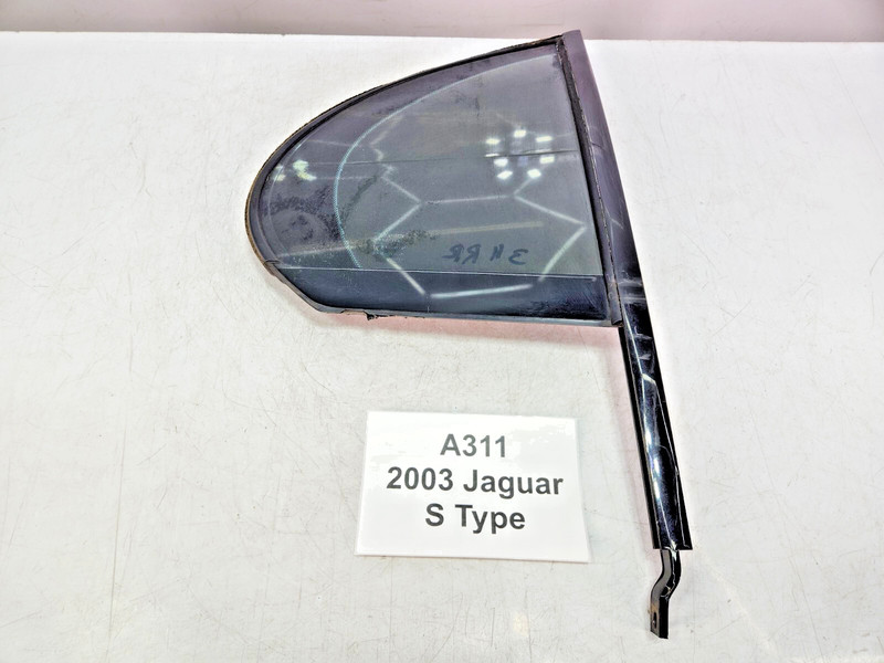 ✅ 03-08 OEM Jaguar S-Type X200 Rear Right Passenger Side Quarter Window Glass
