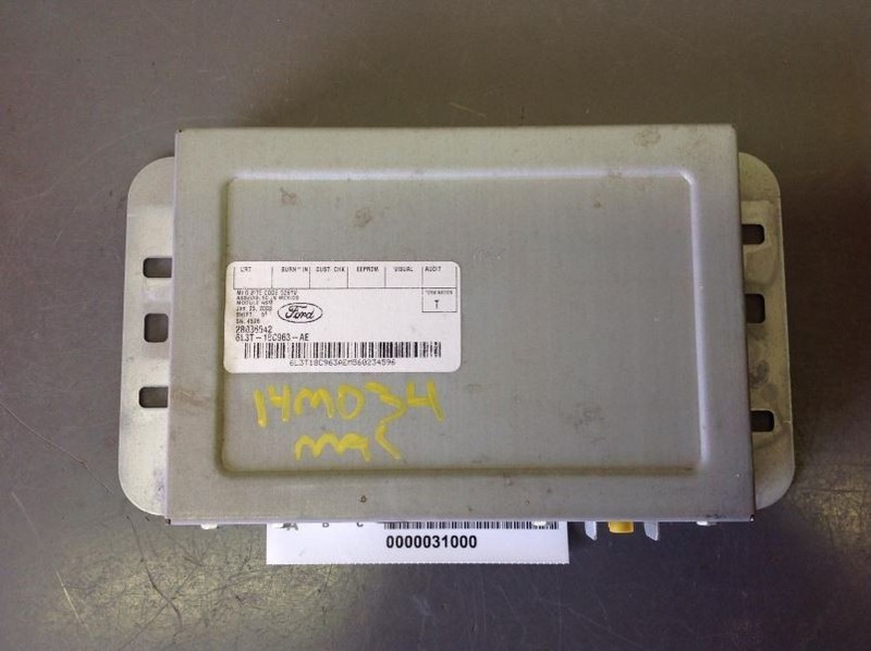Sirius Satellite Radio Control Module 6L3T-18C963-AE Fits 2006 Ford F150 35879