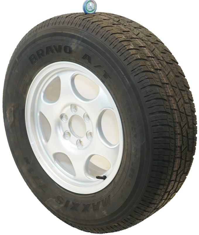 π
WHEEL BRAVO A/T MAXXIS 275/70/R18 5.8/32 SPARE WHEEL