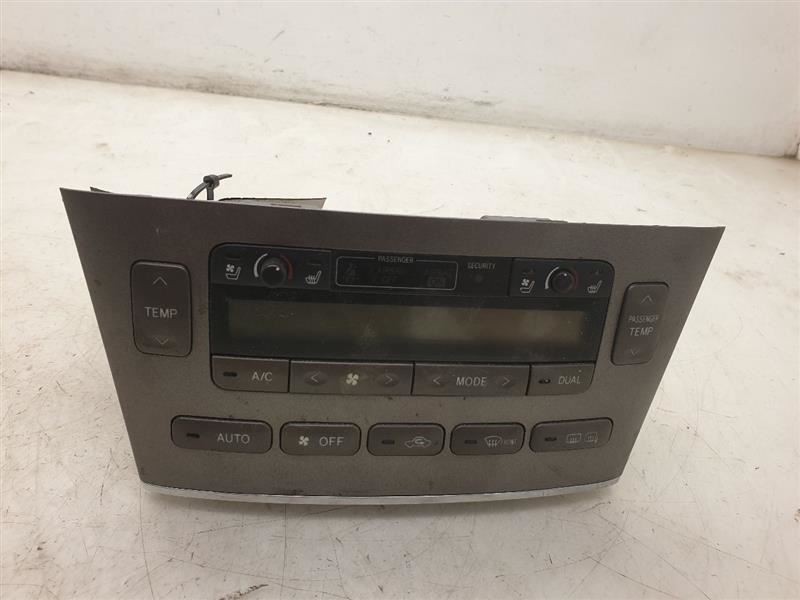 04-06 LEXUS ES330 TEMPERATURE CONTROL UNIT ASSEMBLY
