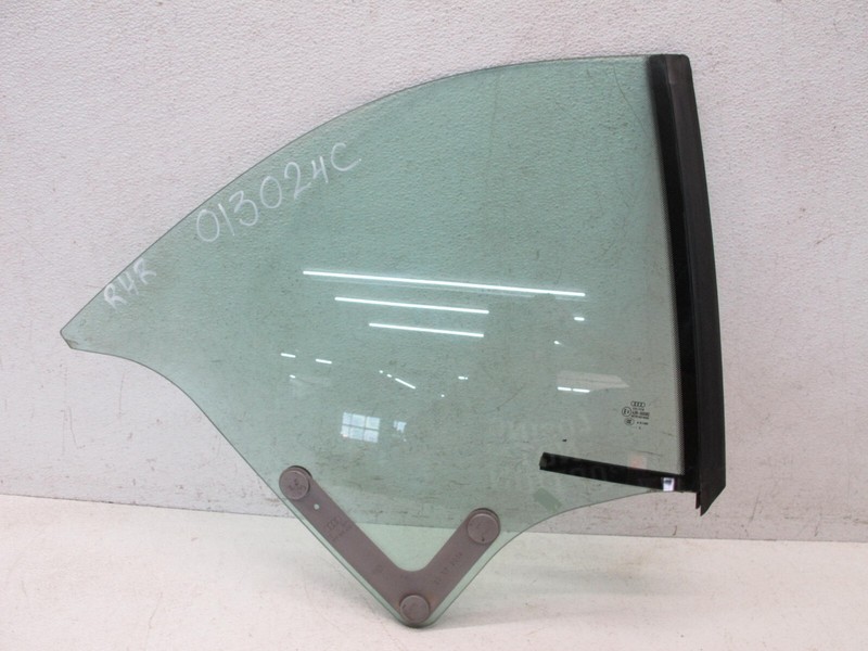 10-17 AUDI 8T A5 S5 RS5 CONVERTIBLE REAR PASSENGER WINDOW GLASS QUARTER 013024C