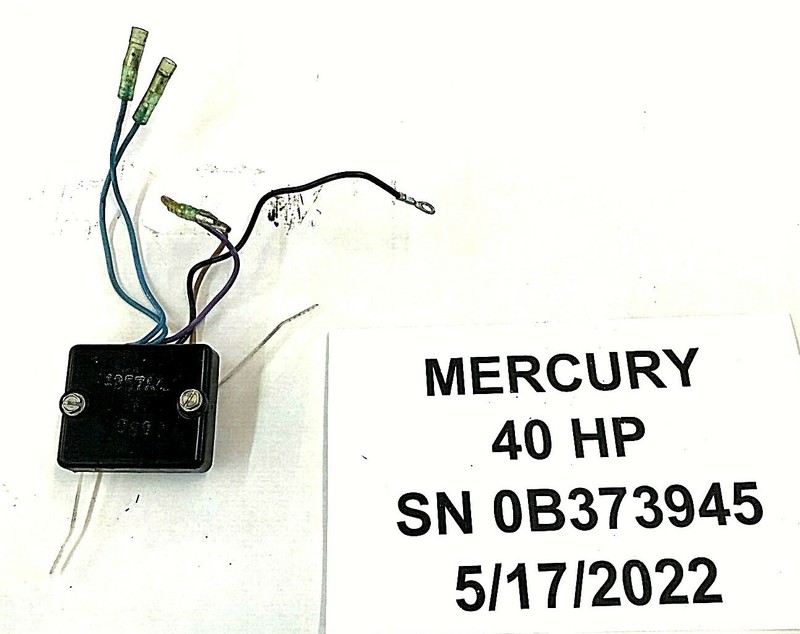 MERCURY OUTBOARD 40HP 4-CYLINDER LOW OIL MODULE 14857A16 FRESHWATER!
