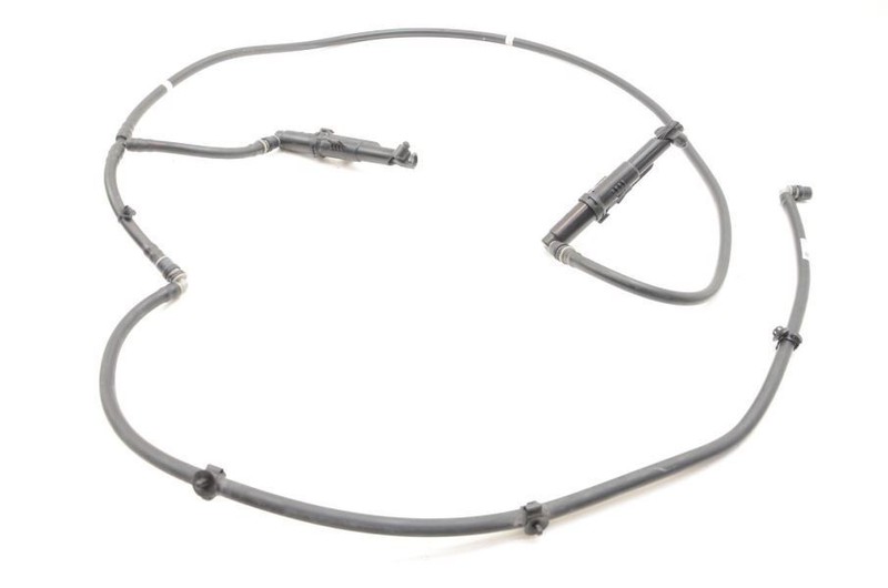 2012-2019 BMW 640I Gran Coupe Pair of Headlamp Washer Lines and Nozzles