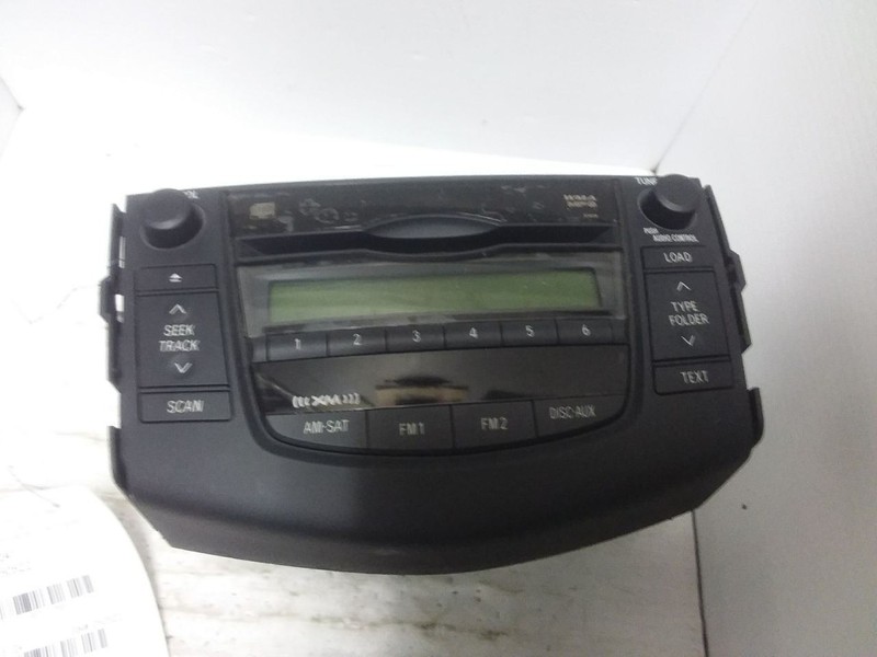 Radio Receiver AM FM With CD Fits 09-11 RAV4 86120-42300