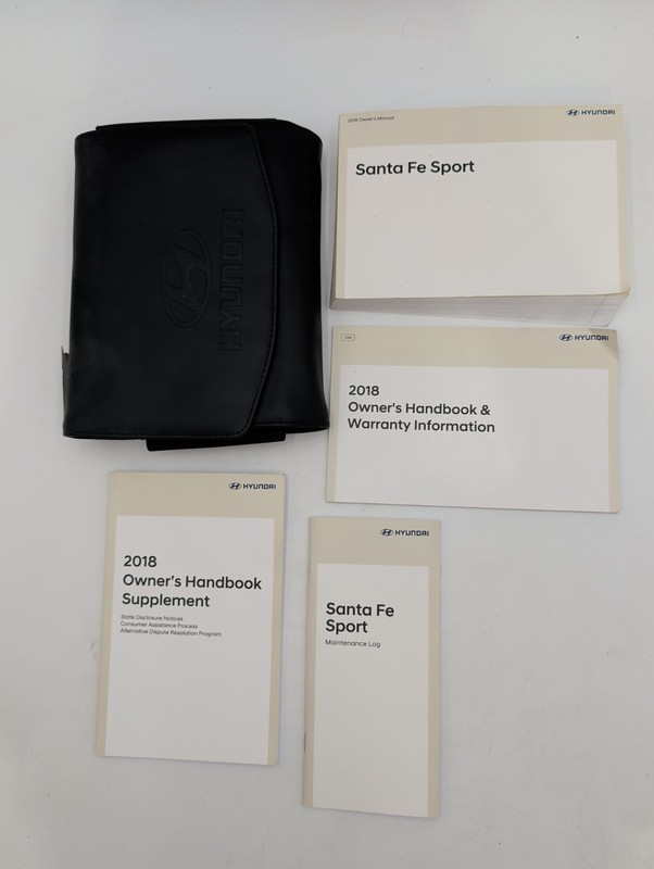 2018 HYUNDAI SANTA FE SPORT OWNERS MANUAL USER GUIDE I4 2.4L 2.0L TURBOCHARGED
