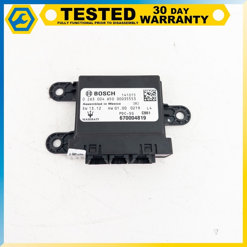 14-24 MASERATI GHIBLI QUATTROPORTE PDC PARKING SENSOR CONTROL MODULE UNIT ECU OE
