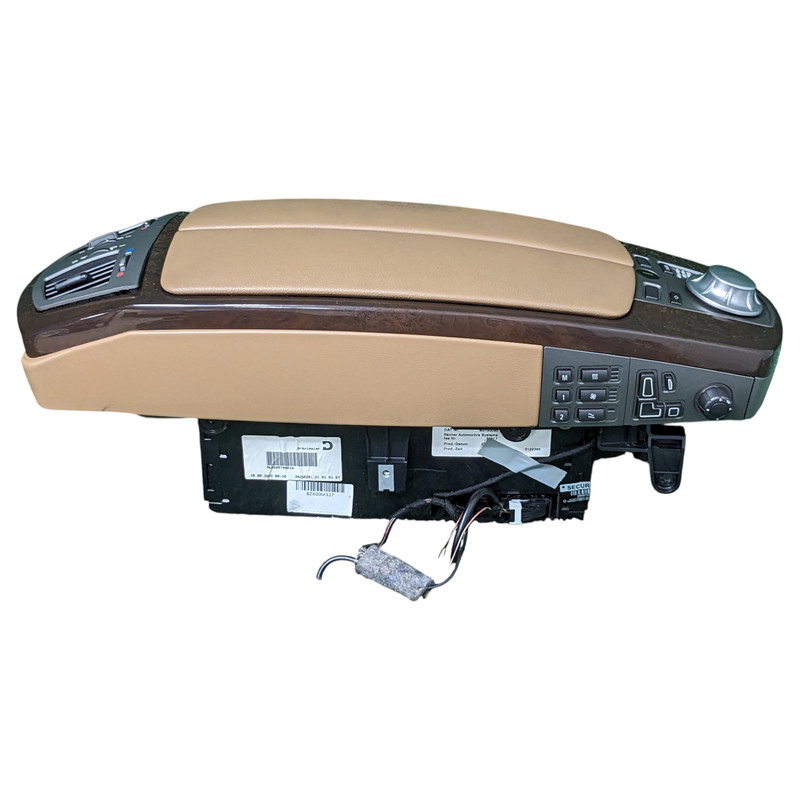 2006-2008 BMW 750LI E66 CENTER CONSOLE ARM REST COMPARTMENT W/ AIR VENT OEM