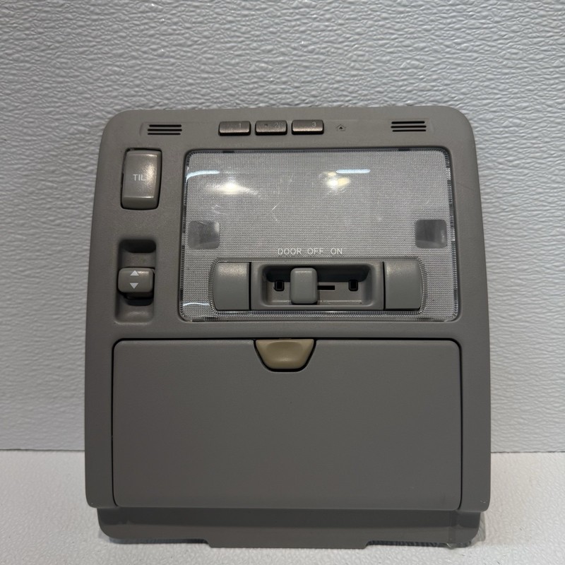 2001-2006 Lexus LS430 OEM Grey Gray Dome Light With Memo And Sunglasses Holder