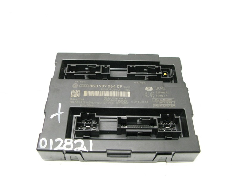 08-12 AUDI B8 A4 S4 RS4 A5 BODY COMFORT CONTROL MODULE UNIT OEM 012821