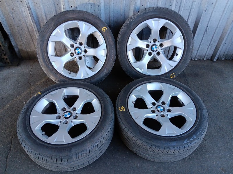 12-15 BMW X1 Set 4 Wheels Rims Alloys 17" Inch Tires Factory 36116789140