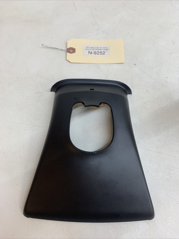 17-23 TESLA MODEL 3 FRONT INTERIOR REAR VIEW MIRROR TRIM COVER 1086332 9252 B58