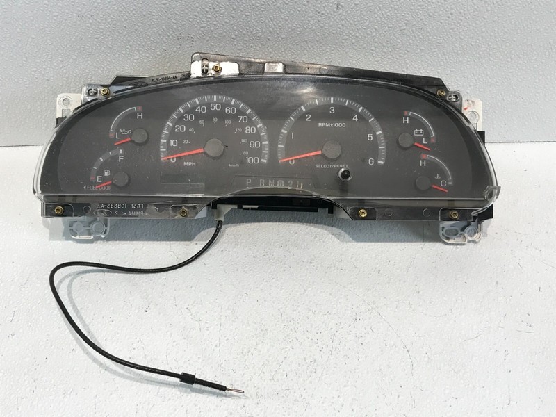 99-04 Ford F150 Diesel Instrument Gauge Cluster ~266k Speedometer XL3F-10A855-AA