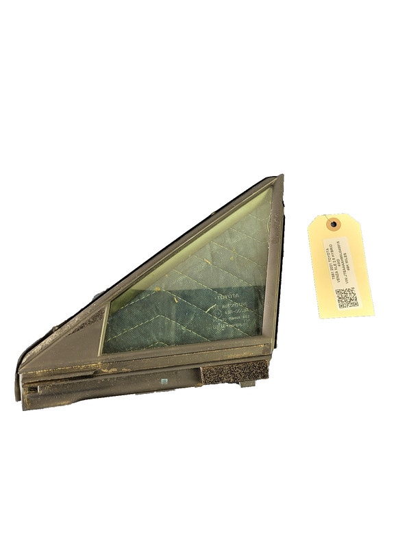 2021-2022 TOYOTA VENZA Front Left Driver Door Window Vent Glass OEM 2.5L AWD