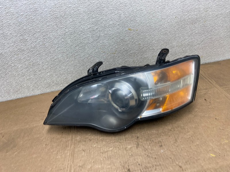 2006 to 2007 Subaru Legacy Left Driver LH Side Black Headlight Oem Y5971 DW