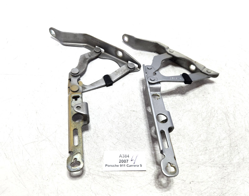✅ 05-12 OEM Porsche Carrera S 911 997 Rear Left Right Engine Deck Lid Hinge SET