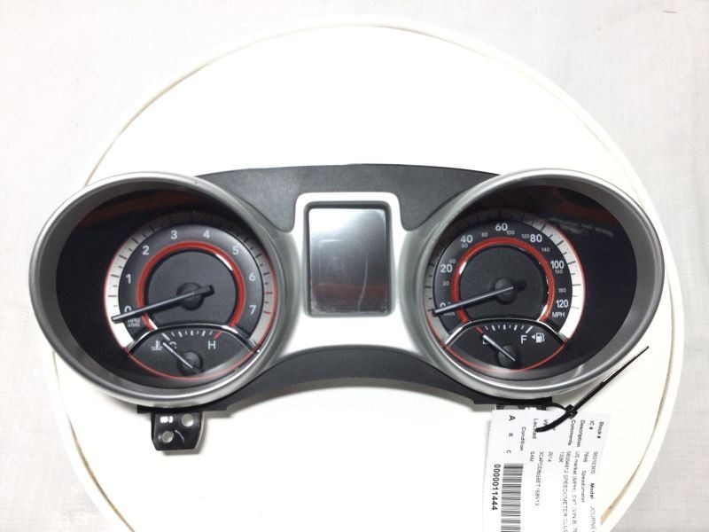 SPEEDOMETER CLUSTER ASSEMBLY 132K MPH FITS 14-16 DODGE JOURNEY 31826