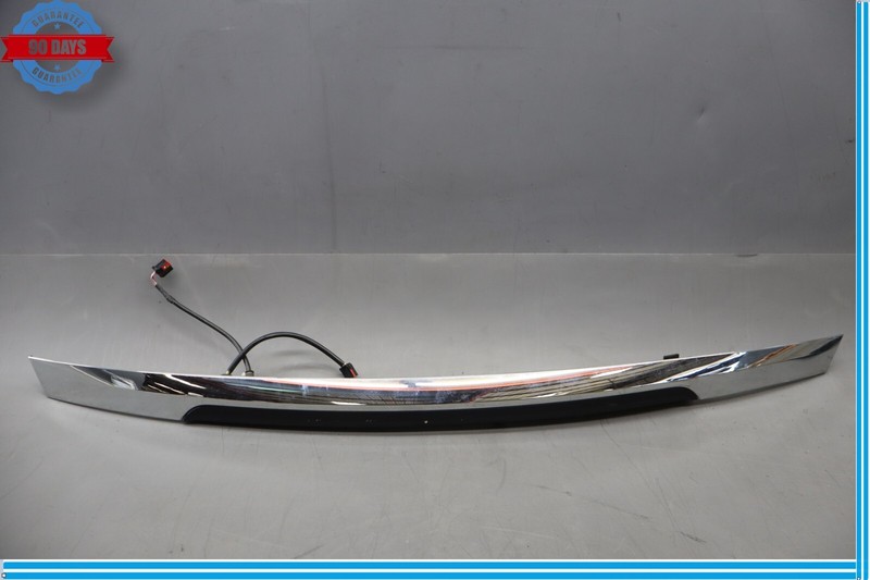 12-15 Jaguar X250 XF XFR Rear Trunk Lid Molding Panel Trim Chrome Oem