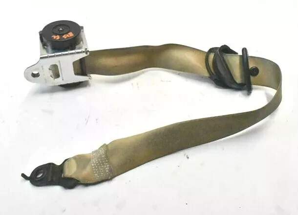 06-08 Mercedes W164 ML63 AMG GL450 Front Left Side Seat Belt Seatbelt Beige OEM