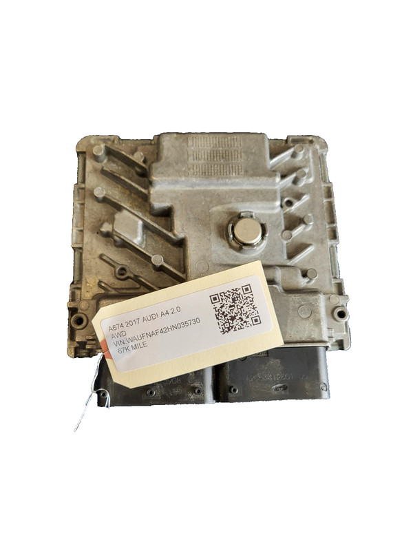 Used Oem Audi ECM ECU Engine Control Module Unit for 2017 A4 2.0L AWD