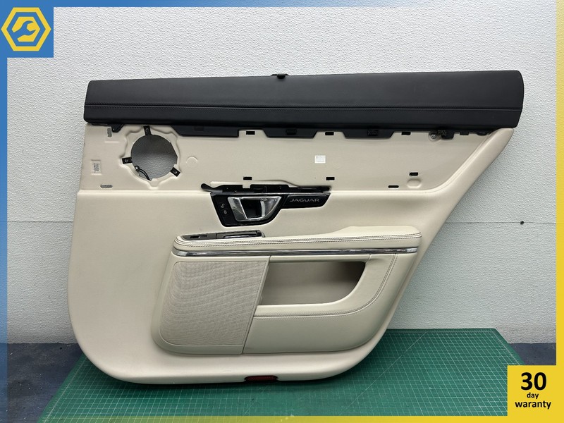 14-19 JAGUAR XJ XJR REAR RIGHT PASSENGER SIDE INTERIOR DOOR PANEL TRIM OEM