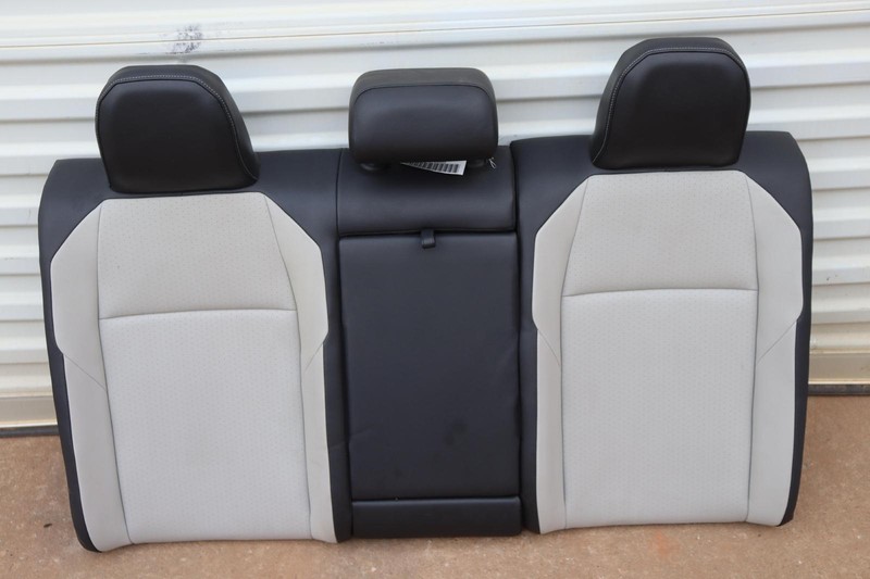 2019-2021 VW VOLKSWAGEN JETTA REAR 2ND ROW UPPER SEAT BACKREST LEATHER CREAM OEM