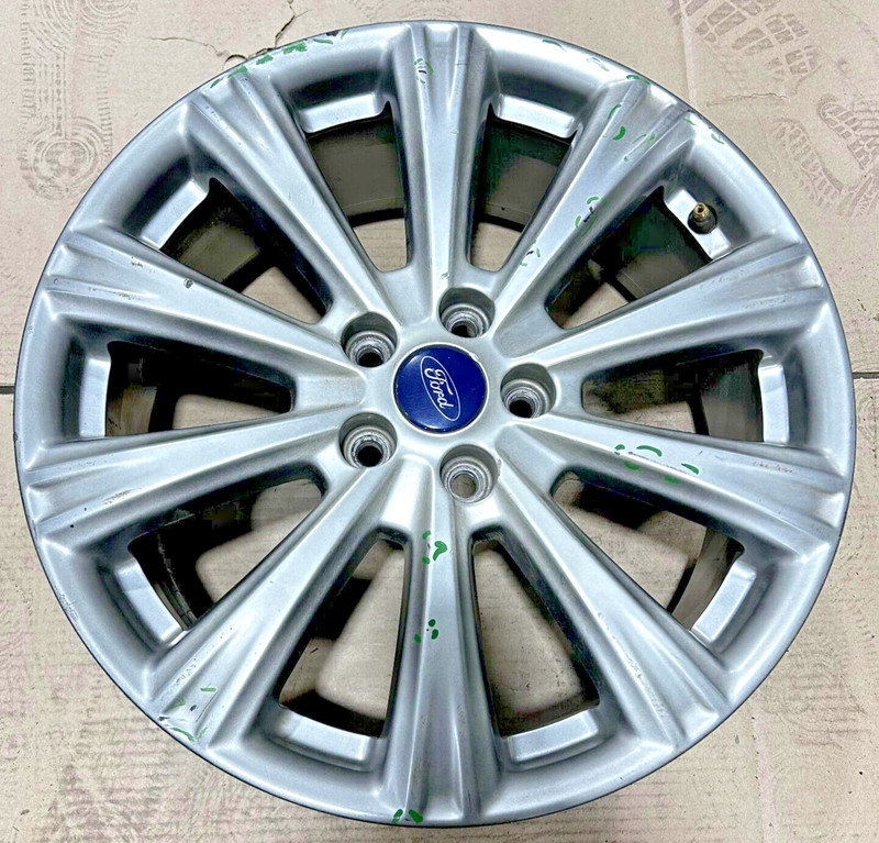 OEM 2017-2019 Ford Escape Alloy Wheel Rim 18" Inch 18x7.5 Ten Spoke Silver