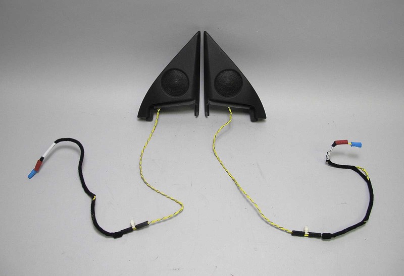 BMW E63 E64 6-Series Factory Individual Audio Front Door Tweeter Speaker Pair OE