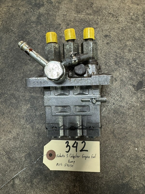 Kubota 3 Cylinder Engine Fuel Pump - P/N: 53031