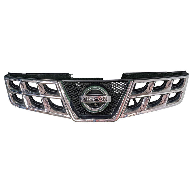 2011-2015 Nissan Rogue Front Upper Grille Chrome w/ Camera 2012 2013 2014