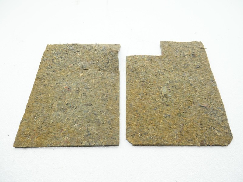 2009-2020 Nissan 370Z Z34 Floor Mats Insulation Felt Rear LH RH Pair 749291EA0B