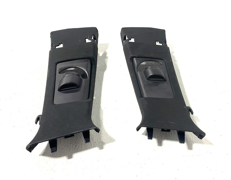 15-20 ACURA TLX A-SPEC LEFT & RIGHT UPPER B PILLARS COVER PANEL BLACK OEM #A0.39