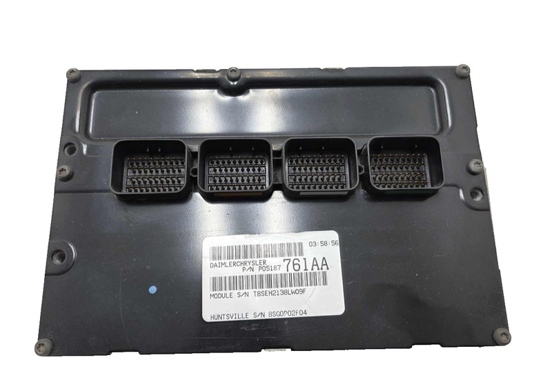 Chrysler PT Cruiser Engine Electronic Control Module Federa Emissions 2009