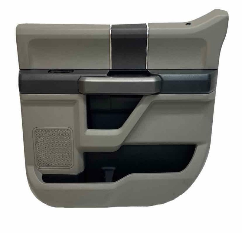 Ford F150 door panel trim 2018 rear right side crew cab gray OEM JL3Z1627406BB