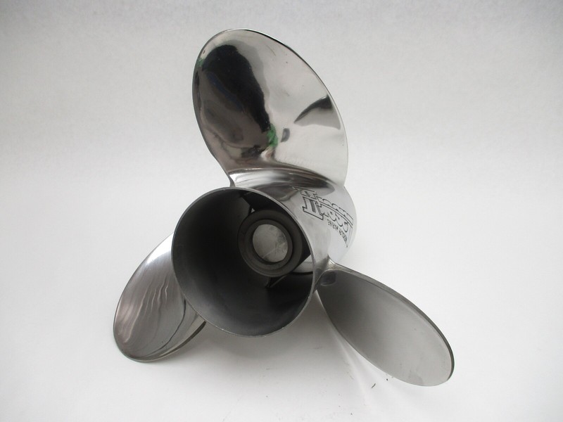 16548A46 Laser II Mercury Stainless Steel Prop 13 3/4 X 23 Pitch RH 150 HP & Up