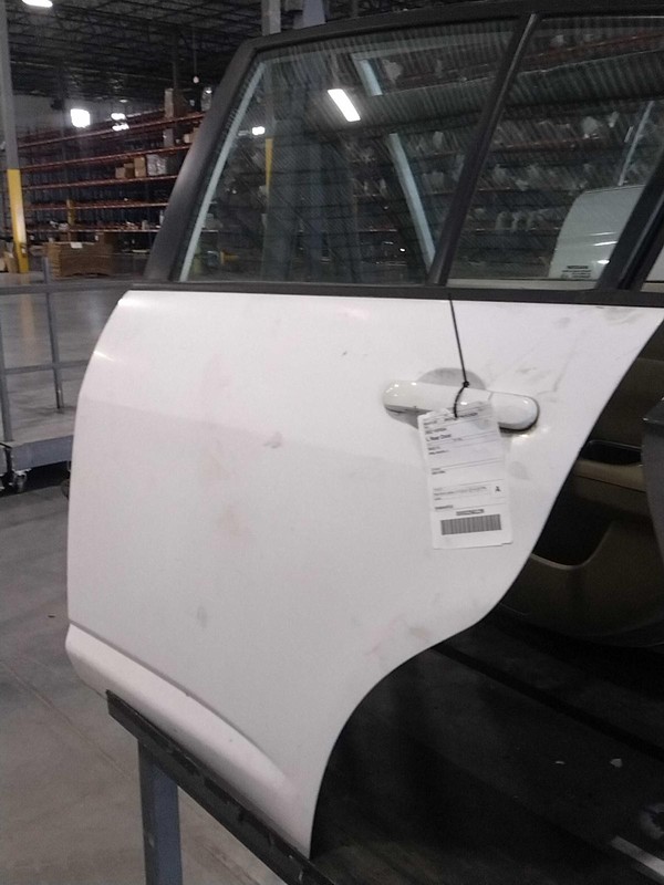 2012 Nissan Versa Rear Left Door White OEM 70000 Miles - NJ25-20126-492709