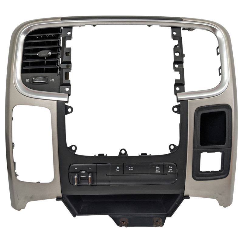 13-24 Dodge Ram 1500 2500 3500 Dash AC Climate Display Bezel Trim Air Vents OEM